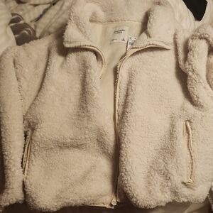 Abercrombie & Fitch Cream Jacket